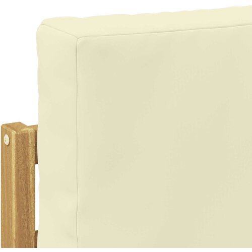  Setovi sofa 3 kom. Bijela i krem Poliester 197.5 x 63 x 73 cm Slike