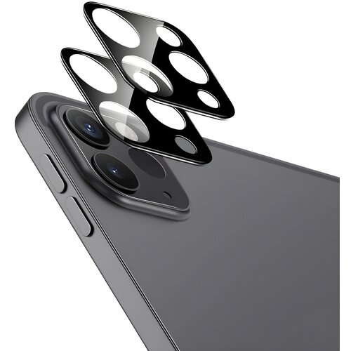  2x ESR Za&amp;scaron;titni poklopac objektiva fotoaparata Apple iPad Pro 11&amp;quot; / 12.9&amp;quot; (2020 / 2021 / 2022) - Crna KP29205 Slike