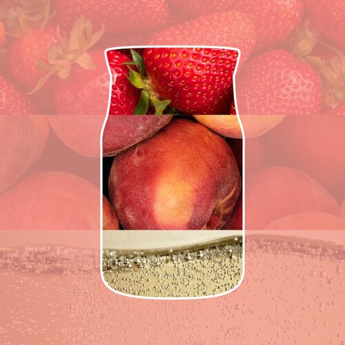 Yankee Candle White Strawberry Bellini di&amp;scaron;eča sveča 368 g Slike