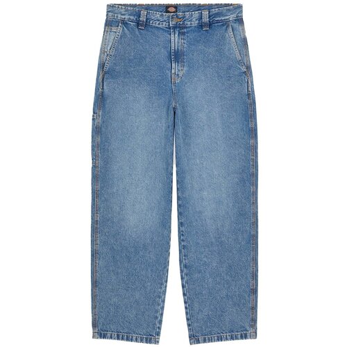 Dickies Jeans straight Madison Baggy Fit Denim Modra Cene