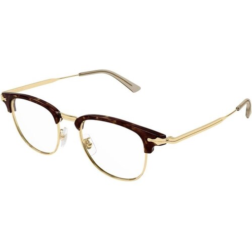 Mont Blanc MB0364O 002 ONE SIZE (49) Havana/Kristalna Slike