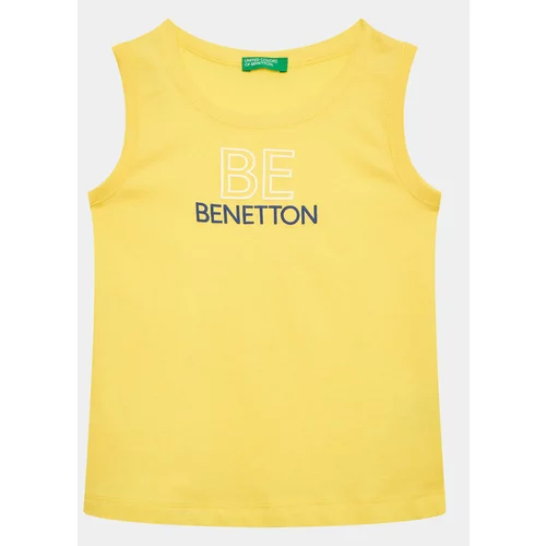 United Colors Of Benetton Top 3I1XGH00P Rumena Regular Fit