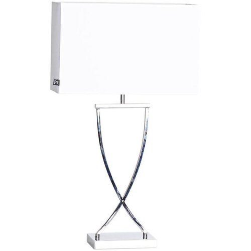  ByRydens 2820440-5000 - Stona lampa OMEGA 1xE27/5W/230V bela/sjajni hrom Cene