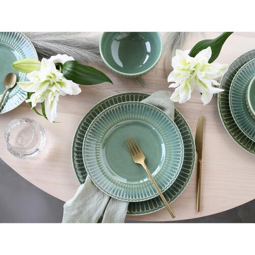 Creatable Jedilni Servis Celadon Green, 12-Delni Slike