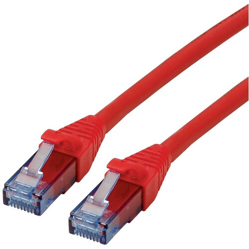 Roline 21.15.2713 RJ45 omrežni kabel\, patch kabel cat 6a u/utp 3.00 m rdeča 1 kos, (20420532) Cene