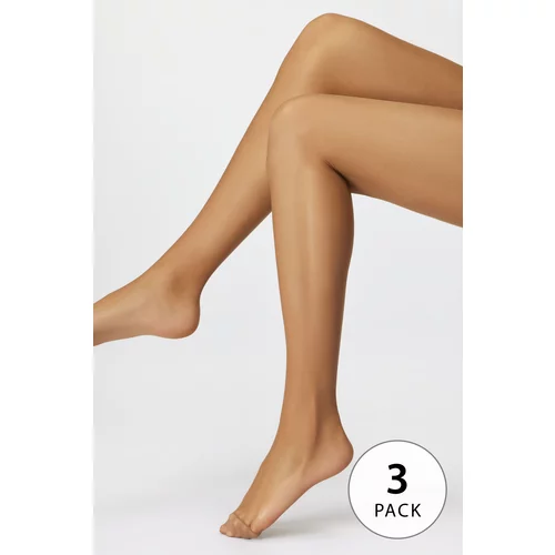 Astratex 3PACK Hlačne nogavice Basic Matt 20 DEN
