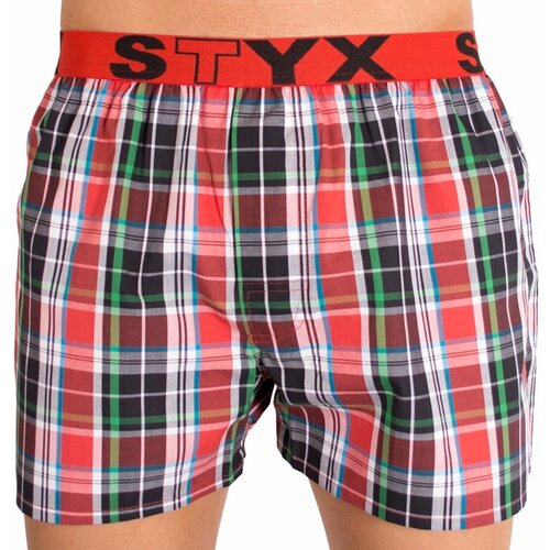 STYX Men&amp;amp;#39;s shorts sports rubber multicolored (B617) Slike