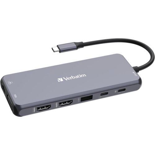  USB-C hub Verbatim, 1x USB 3.1 Gen1, 2x USB 3.0 i HDMI 4K (30Hz) Cijene