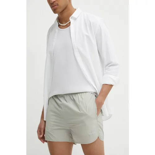 Hugo Kratke hlače za muškarce, boja: siva, 50511160