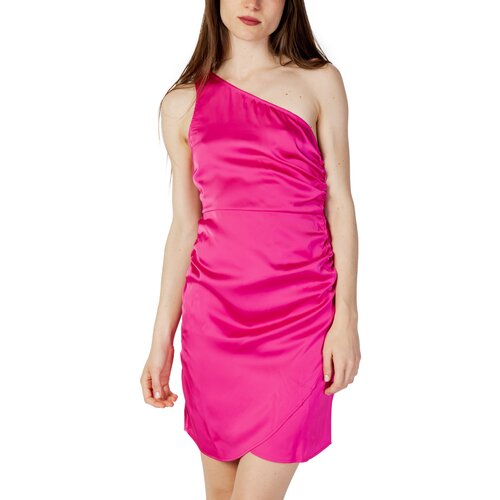 Vila Kratke obleke VIANNES ONE SHOULDER SHORT /DC 14085361 Rdeča Cene