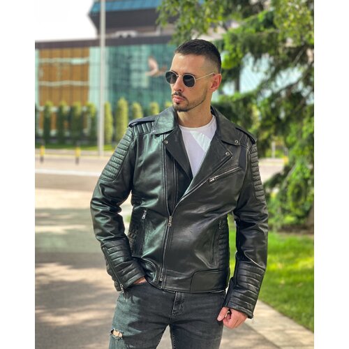 La Force Fashion mu&scaron;ka kožna jakna mik - crna Cene