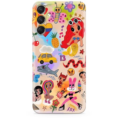  Futrola ultra tanki print clear za samsung A245F galaxy A24 Cene