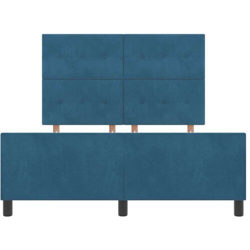  Krevet tamnoplave boje 140x200 cm od bar&amp;scaron;una Slike