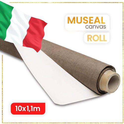  Laneno slikarsko platno MUSEAL u roli 10 metara - razne &amp;scaron;irina (platno) Slike