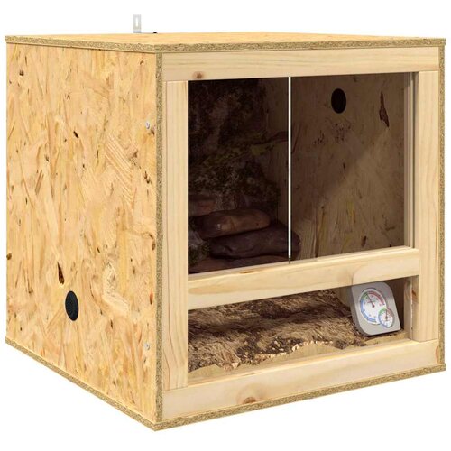  Terarij Smeđa 50 x 50 x 50 cm OSB Slike