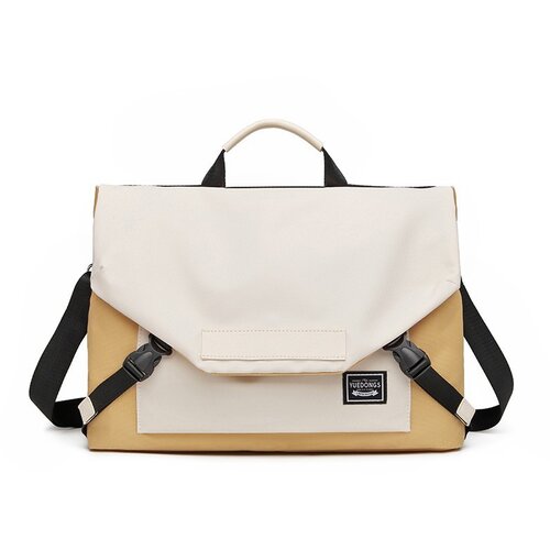 INF Torba za prenosni računalnik torbica za čez telo White+Yellow XL, (21541832) Slike