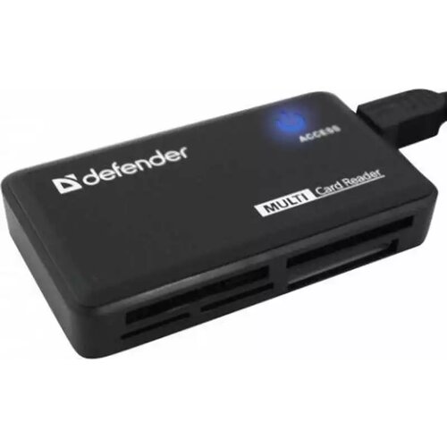 Defender USB čitač kartica 2.0 All in One Optimus Black Slike