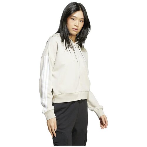 Adidas Puloverji Sweatshirt Essentials 3 Stripes beige Bež Slike