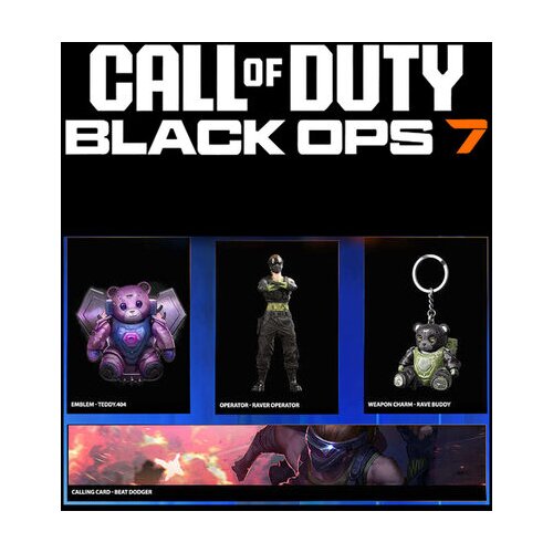 Call of Duty: Black Ops 7 - Rave Rider bundle (DLC) (PS4/PS5/XBOX ONE/XBOX SERIES X/PC) Official Website Key GLOBAL Cene