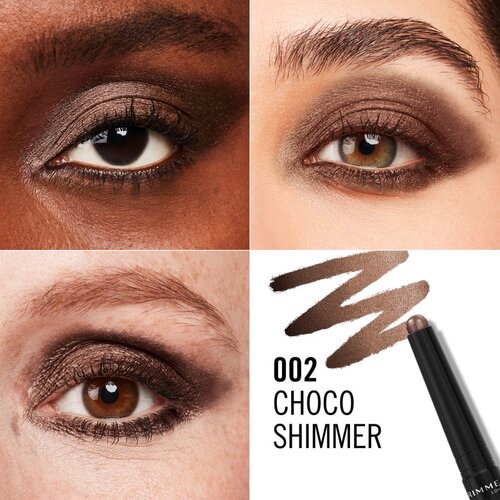 Rimmel London Wonder senčila za oči v svičniku odtenek 002 Choco Shimmer 1,64 g Slike