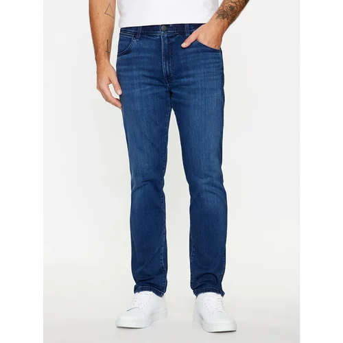 Wrangler Jeans hlače Larston 112341425 Modra Slim Fit
