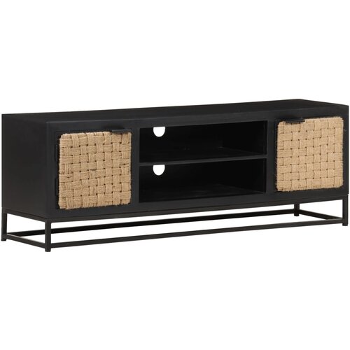 The Living Store TV omarica 120x30x40 cm trden mangov les - TV Omarica, (21375937) Cene