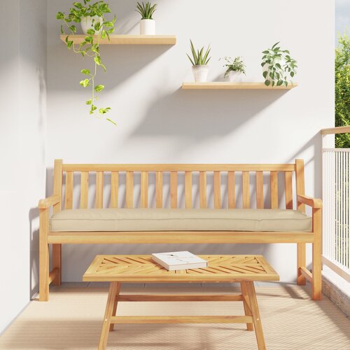 vidaXL zunanja blazina Bež Poliester 200 cm x 40 cm zunanja blazina Cene