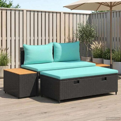  Zunanja garnitura za sedenje 4 -Seater 4 pcs 55 x 30 x 39 cm, (5000273068) Cene
