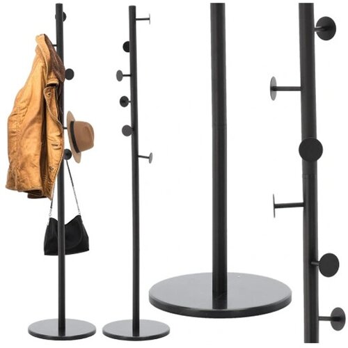 Čiviluk za odeću crni 174 cm (LOF5301) Slike