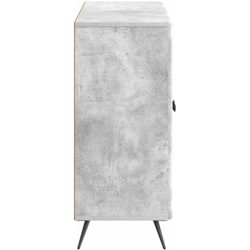  Kreveta Betonska siva 89 x 34,5 x 80 cm Konstruirano drvo Slike