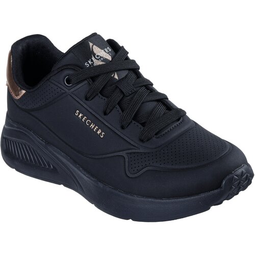 Skechers Ženske patike Uno Lite - Shimmer Along, 177291-BBK, Crne Slike