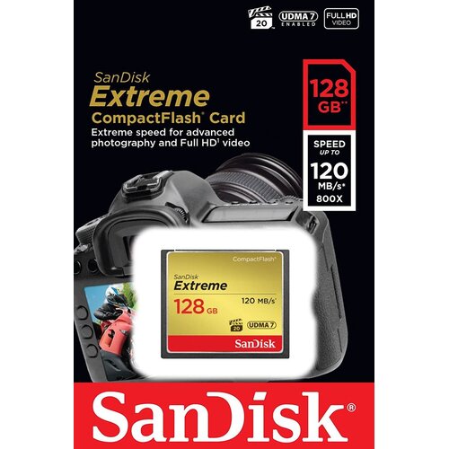Sandisk Extreme CompactFlash 128 GB SDCFXSB-128G-G46 Cijene