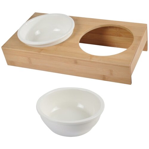 Love Story Keramički set posuda s postoljem za pse &amp;oslash; 16 cm &amp;ndash; Slike