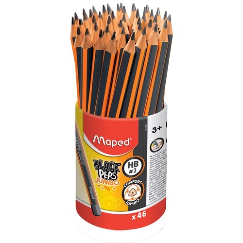 Maped grafitna olovka BLASK`PEPS jumbo u ča&scaron;i Cene