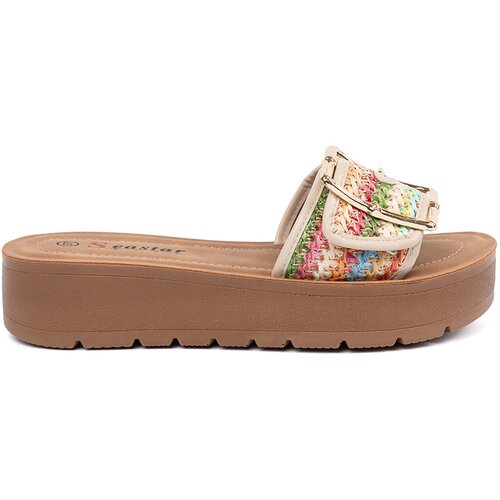 SEASTAR Multicolor flip-flops with buckle Cene