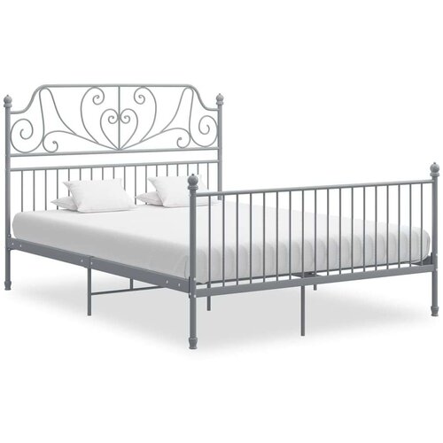  Za krevet sivi metalni 160 x 200 cm Cijene