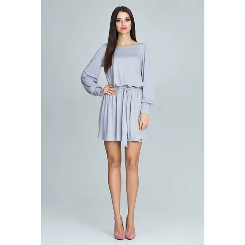 Figl Woman's Dress M576 Grey