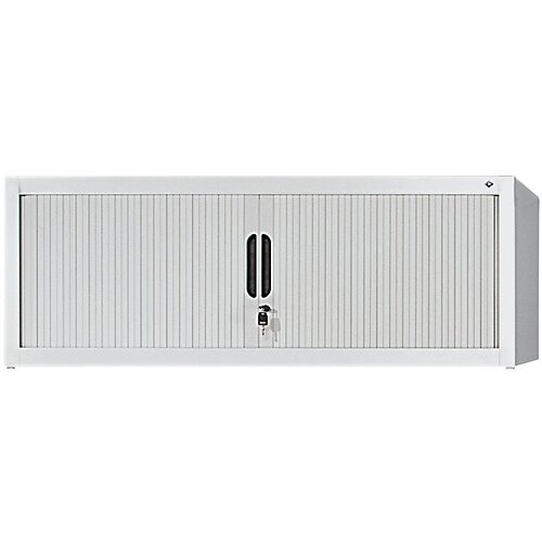 C+P zgornja omarica z rolojem, vxšxg 450 x 1200 x 420 mm, svetlo siva Cene