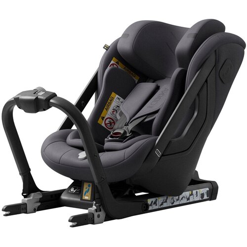 AxKid Auto sedi&amp;scaron;te One 3, 61-125 cm, Sivo Slike