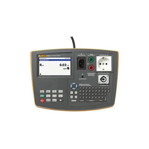 FLUKE 6500-2 vde uređaj za ispitivanje EN61557-1: 1997 EN61557-2: 1997 EN61557-4: 1997 EN61557-6: 1997 din VDE0404-2 Slike
