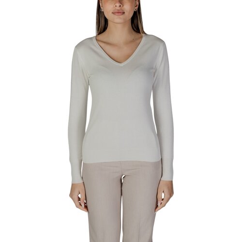 Street One Majice z dolgimi rokavi jersey blouse look 322587 Bela Cene