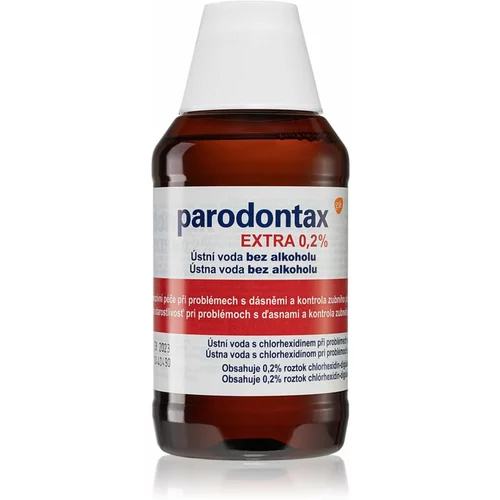 Parodontax Extra 0,2% ustna voda proti zobnim oblogam in za zdrave dlesni brez alkohola 300 ml