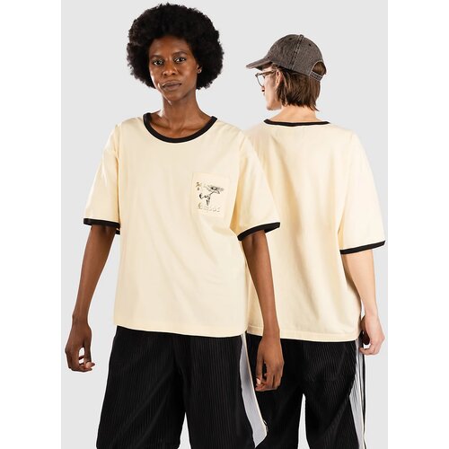 Jungles Jungles Fuck All To Do Ringer T-shirt birch Slike