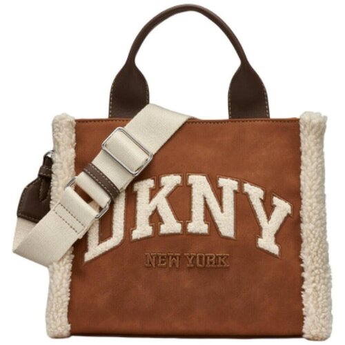 Dkny Ročne torbice DW0300821 TOBACCO Bež Slike