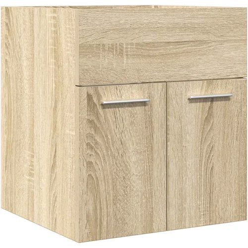 MAISON CHIC Kopalniška omarica za umivalnik - Umivalniška omarica Sonoma Oak 41x38,5x46 cm, (21758904)