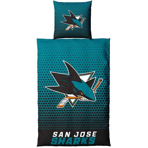 San Jose Sharks Dots posteljnina 135x200 Cene