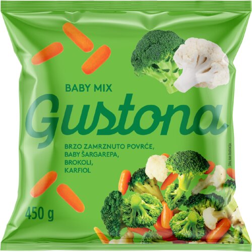 Gustona Smrznuti Baby mix 450g Cene
