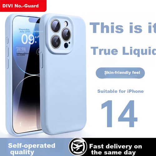  Divi Maska za mobilni telefon iPhone 14 Pro, Svetloplava Cene