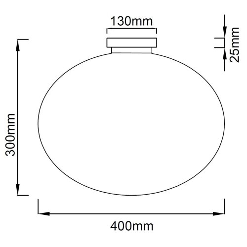  open design OR81169-Plafonsko svetlo palla 1xE27/12W/230V prečnik 40 cm sjajni hrom Slike