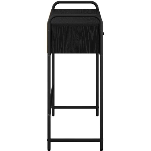  Konzolna stolica Crni hrast 90 x 33 x 80 5 cm Konstruirano drvo - Crni hrast Slike